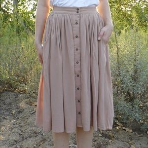 Aubrey Button Up Skirt 😍